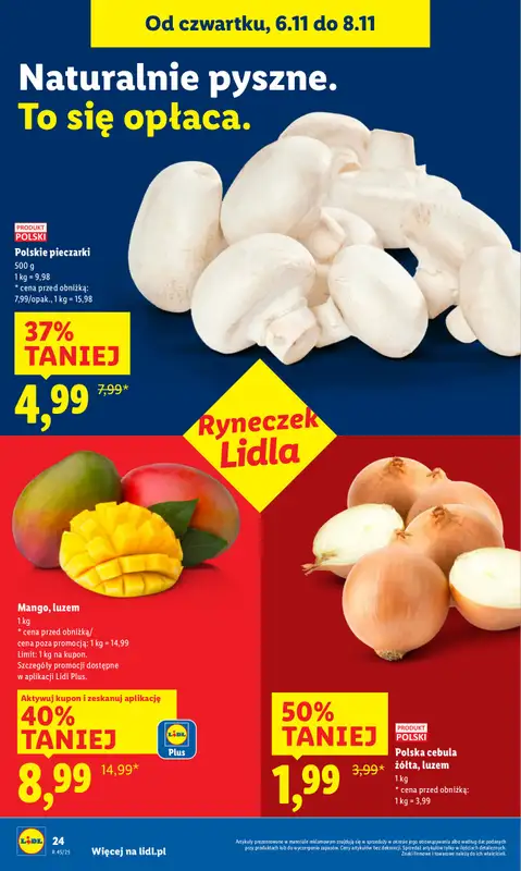 Lidl - gazetka promocyjna Oferta od czwartku od czwartku 06.11 do soboty 08.11 - strona 24
