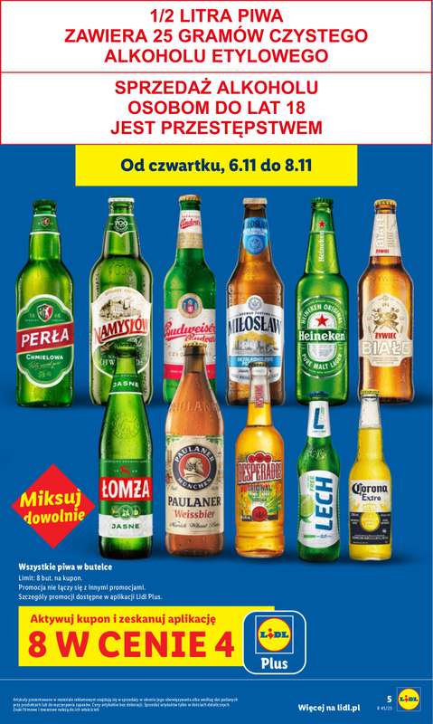 Lidl - gazetka promocyjna Oferta od czwartku od czwartku 06.11 do soboty 08.11 - strona 5