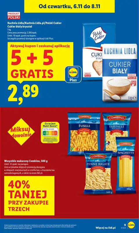 Lidl - gazetka promocyjna Oferta od czwartku od czwartku 06.11 do soboty 08.11 - strona 9