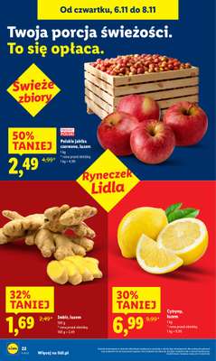Lidl - gazetka promocyjna Oferta od czwartku od czwartku 06.11 do soboty 08.11 - strona 22