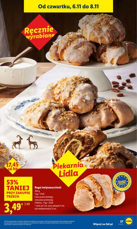 Lidl - gazetka promocyjna Oferta od czwartku od czwartku 06.11 do soboty 08.11 - strona 27