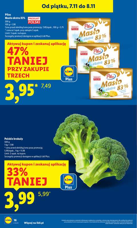 Lidl - gazetka promocyjna Oferta od czwartku od czwartku 06.11 do soboty 08.11 - strona 16