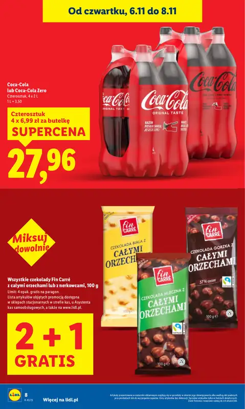 Lidl - gazetka promocyjna Oferta od czwartku od czwartku 06.11 do soboty 08.11 - strona 8