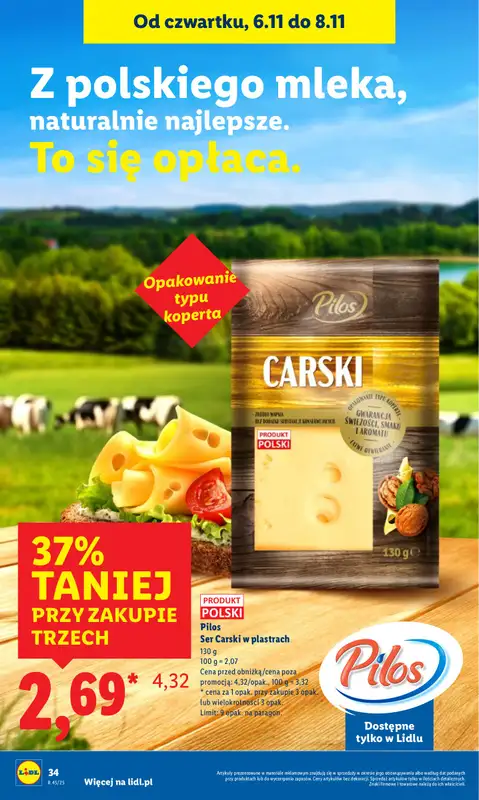 Lidl - gazetka promocyjna Oferta od czwartku od czwartku 06.11 do soboty 08.11 - strona 38