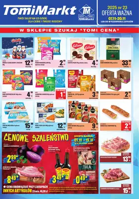 Tomi Markt - gazetka promocyjna Gazetka od piątku 07.11 do czwartku 20.11