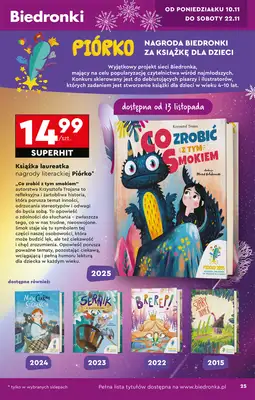 Biedronka - gazetka promocyjna Okazje tygodnia od 10.11 od poniedziałku 10.11 do środy 26.11 - strona 27