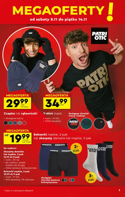 Biedronka - gazetka promocyjna Okazje tygodnia od 10.11 od poniedziałku 10.11 do środy 26.11 - strona 5