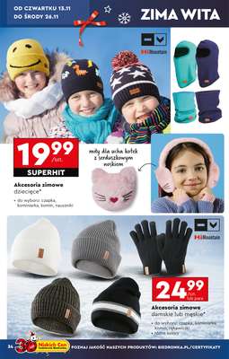 Biedronka - gazetka promocyjna Okazje tygodnia od 10.11 od poniedziałku 10.11 do środy 26.11 - strona 36