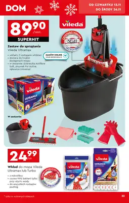 Biedronka - gazetka promocyjna Okazje tygodnia od 10.11 od poniedziałku 10.11 do środy 26.11 - strona 35