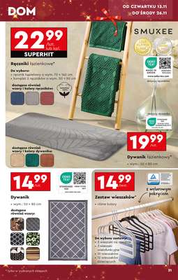 Biedronka - gazetka promocyjna Okazje tygodnia od 10.11 od poniedziałku 10.11 do środy 26.11 - strona 33