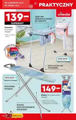 Biedronka - gazetka promocyjna Okazje tygodnia od 10.11 od poniedziałku 10.11 do środy 26.11 - strona 34