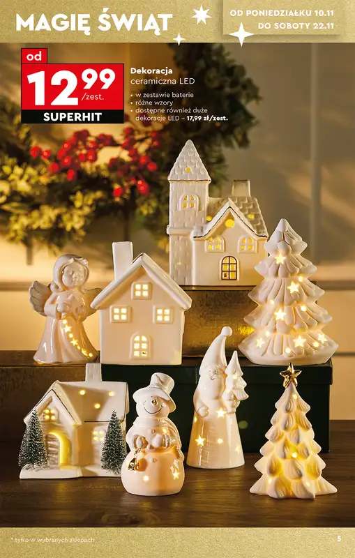 Biedronka - gazetka promocyjna Okazje tygodnia od 10.11 od poniedziałku 10.11 do środy 26.11 - strona 7