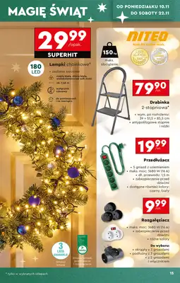 Biedronka - gazetka promocyjna Okazje tygodnia od 10.11 od poniedziałku 10.11 do środy 26.11 - strona 17