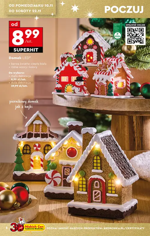 Biedronka - gazetka promocyjna Okazje tygodnia od 10.11 od poniedziałku 10.11 do środy 26.11 - strona 10