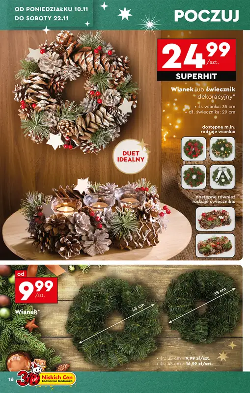 Biedronka - gazetka promocyjna Okazje tygodnia od 10.11 od poniedziałku 10.11 do środy 26.11 - strona 18