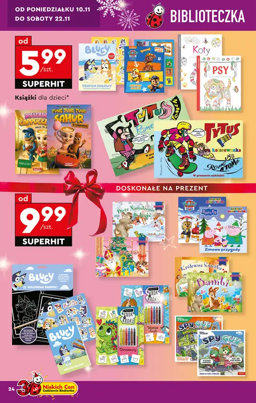 Biedronka - gazetka promocyjna Okazje tygodnia od 10.11 od poniedziałku 10.11 do środy 26.11 - strona 26