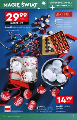 Biedronka - gazetka promocyjna Okazje tygodnia od 10.11 od poniedziałku 10.11 do środy 26.11 - strona 21