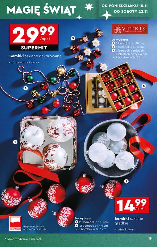 Biedronka - gazetka promocyjna Okazje tygodnia od 10.11 od poniedziałku 10.11 do środy 26.11 - strona 21