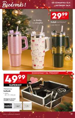 Biedronka - gazetka promocyjna Okazje tygodnia od 10.11 od poniedziałku 10.11 do środy 26.11 - strona 31