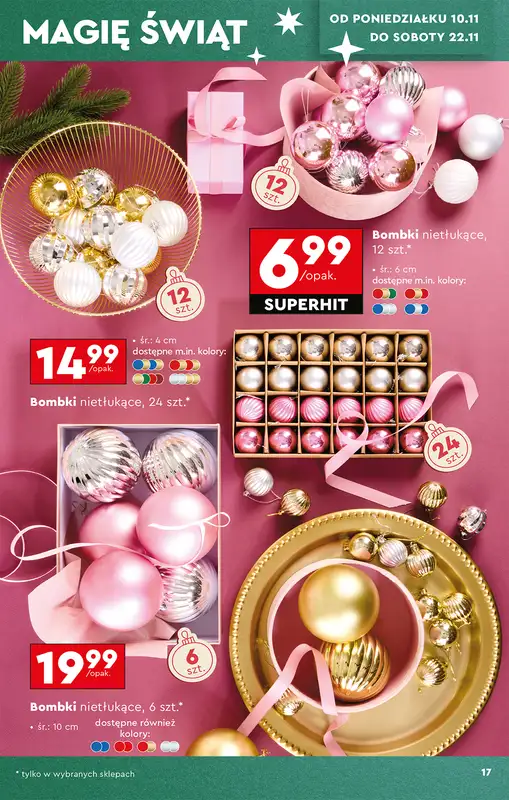 Biedronka - gazetka promocyjna Okazje tygodnia od 10.11 od poniedziałku 10.11 do środy 26.11 - strona 19