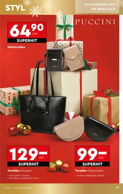 Biedronka - gazetka promocyjna Okazje tygodnia od 10.11 od poniedziałku 10.11 do środy 26.11 - strona 43