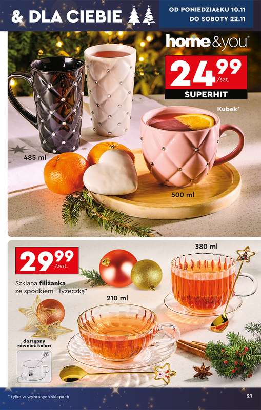 Biedronka - gazetka promocyjna Okazje tygodnia od 10.11 od poniedziałku 10.11 do środy 26.11 - strona 23