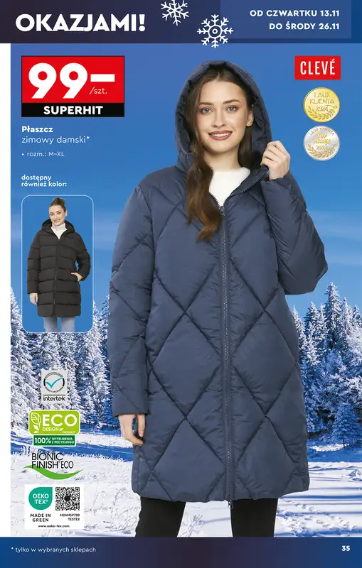 Biedronka - gazetka promocyjna Okazje tygodnia od 10.11 od poniedziałku 10.11 do środy 26.11 - strona 37