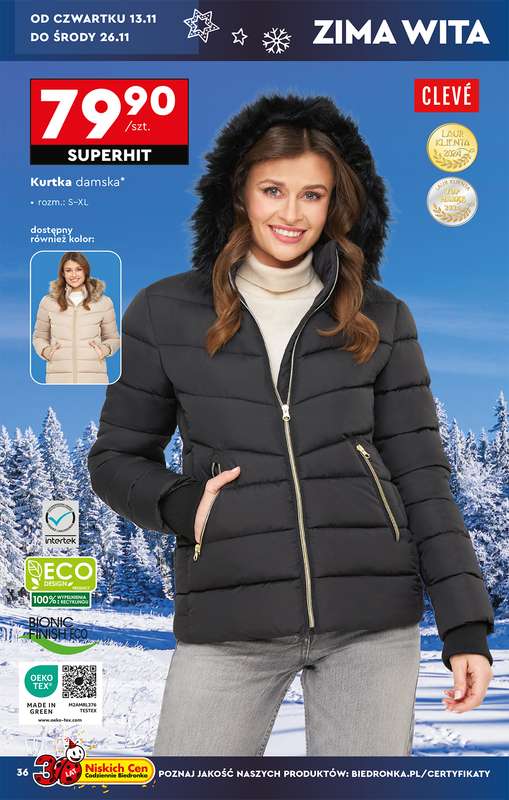 Biedronka - gazetka promocyjna Okazje tygodnia od 10.11 od poniedziałku 10.11 do środy 26.11 - strona 38