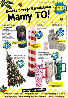 Tedi - gazetka promocyjna Gazetka od piątku 07.11 do soboty 15.11