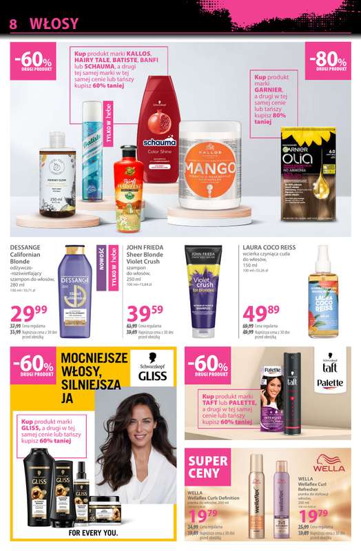 Hebe - gazetka promocyjna Gazetka od piątku 07.11 do niedzieli 23.11 - strona 8