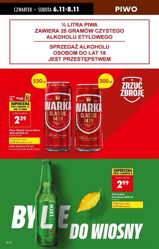 Biedronka - gazetka promocyjna Od czwartku od czwartku 06.11 do środy 12.11 - strona 66