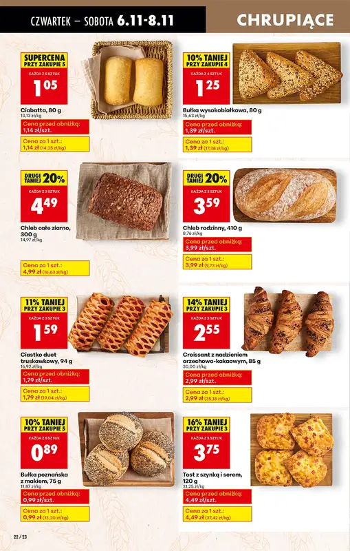 Biedronka - gazetka promocyjna Od czwartku, Z ladą tradycyjną od czwartku 06.11 do środy 12.11 - strona 30