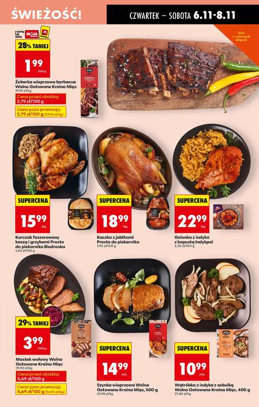Biedronka - gazetka promocyjna Od czwartku, Z ladą tradycyjną od czwartku 06.11 do środy 12.11 - strona 29