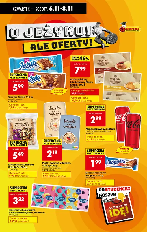 Biedronka - gazetka promocyjna Od czwartku, Z ladą tradycyjną od czwartku 06.11 do środy 12.11 - strona 47