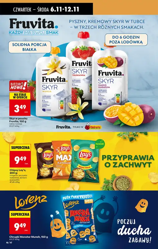 Biedronka - gazetka promocyjna Od czwartku, Z ladą tradycyjną od czwartku 06.11 do środy 12.11 - strona 60
