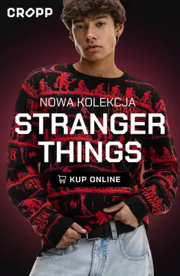 Cropp - gazetka promocyjna Stranger Things – nowa licencjonowana kolekcja! od piątku 07.11 do piątku 14.11