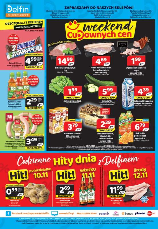 Delfin - gazetka promocyjna Gazetka od piątku 07.11 do niedzieli 16.11 - strona 8