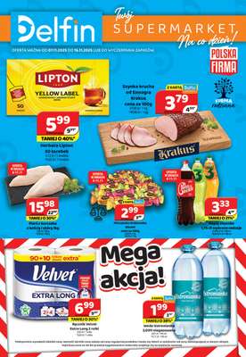 Delfin - gazetka promocyjna Gazetka od piątku 07.11 do niedzieli 16.11
