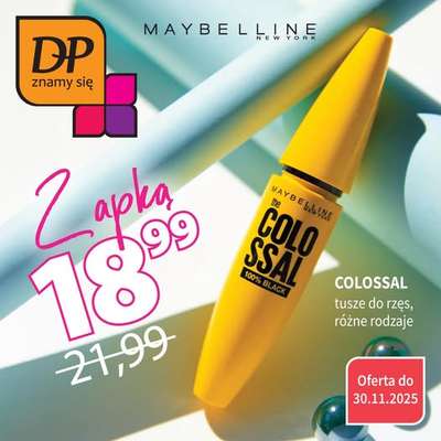 Drogerie Polskie - gazetka promocyjna Promocje Klub DP od piątku 07.11 do niedzieli 30.11