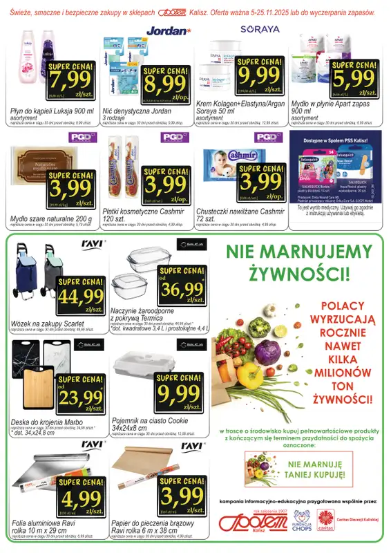 Społem - Blisko i Korzystnie - gazetka promocyjna Gazetka PSS Kalisz od piątku 07.11 do wtorku 25.11 - strona 11