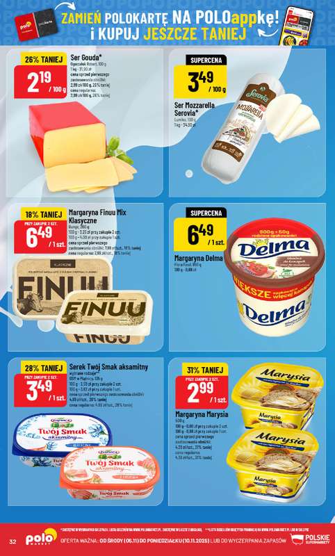 POLOmarket - gazetka promocyjna Gazetka od środy 05.11 do poniedziałku 10.11 - strona 32