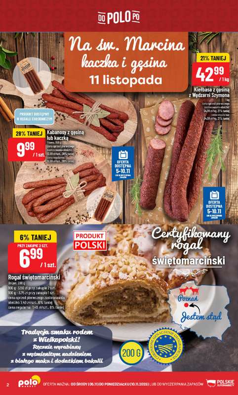 POLOmarket - gazetka promocyjna Gazetka od środy 05.11 do poniedziałku 10.11 - strona 2