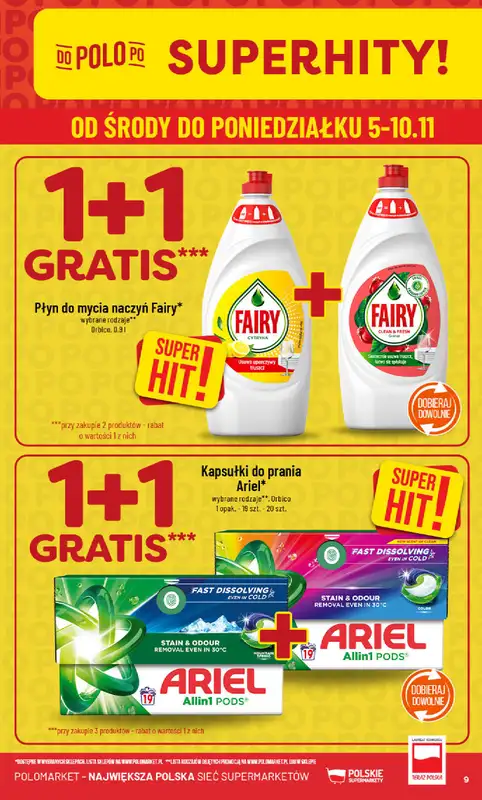 POLOmarket - gazetka promocyjna Gazetka od środy 05.11 do poniedziałku 10.11 - strona 9