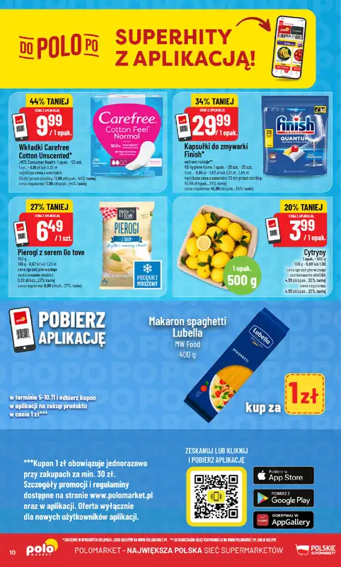 POLOmarket - gazetka promocyjna Gazetka od środy 05.11 do poniedziałku 10.11 - strona 10