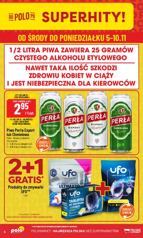 POLOmarket - gazetka promocyjna Gazetka od środy 05.11 do poniedziałku 10.11 - strona 8