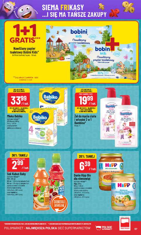 POLOmarket - gazetka promocyjna Gazetka od środy 05.11 do poniedziałku 10.11 - strona 57