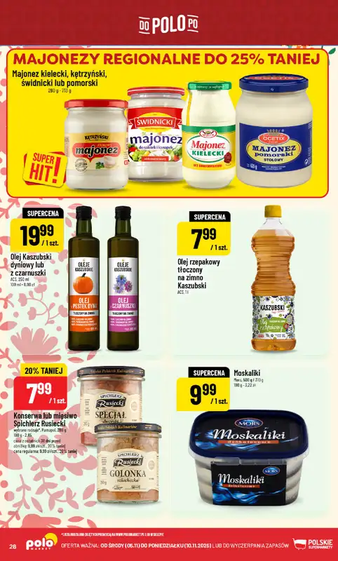 POLOmarket - gazetka promocyjna Gazetka od środy 05.11 do poniedziałku 10.11 - strona 28