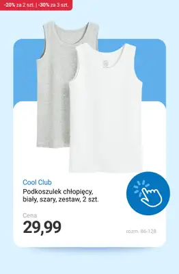 Smyk - gazetka promocyjna Ubrania i buty: -20% przy 2 szt. | -30% przy 3 szt. od soboty 08.11 do środy 12.11 - strona 11