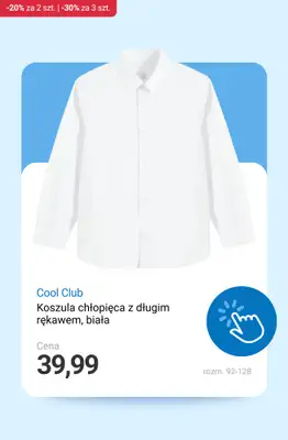 Smyk - gazetka promocyjna Ubrania i buty: -20% przy 2 szt. | -30% przy 3 szt. od soboty 08.11 do środy 12.11 - strona 7