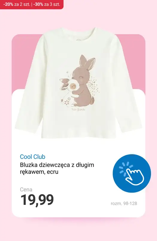 Smyk - gazetka promocyjna Ubrania i buty: -20% przy 2 szt. | -30% przy 3 szt. od soboty 08.11 do środy 12.11 - strona 4